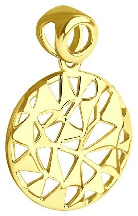 Подвеска Diamant 53-130-01239-1 вес 1.24 г золото, без вставок купить,94436
