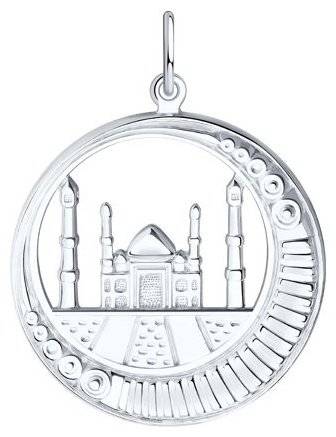 Подвеска SOKOLOV 94030696 вес 3.57 г серебро, без вставок