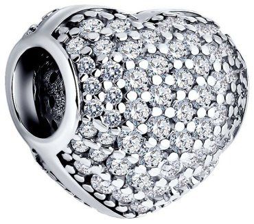 Подвеска SOKOLOV 94033011 вес 3.65 г серебро, фианит купить,20084