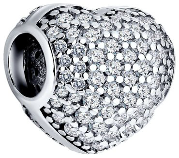 Подвеска SOKOLOV 94033011 вес 3.65 г серебро, фианит купить,20084