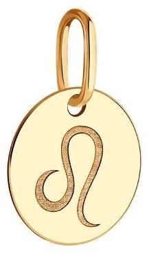Подвеска Diamant 51-130-01097-1 вес 0.5 г золото, без вставок купить,NaN
