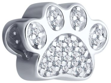 Подвеска SOKOLOV 94032912 вес 2.49 г серебро, фианит купить,14770