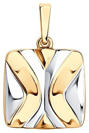 Подвеска Diamant 93-130-00927-1 вес 1.45 г серебро, без вставок купить,NaN