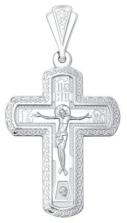 Подвеска SOKOLOV 94120066 вес 4.99 г серебро, без вставок купить,26437