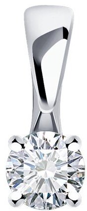 Подвеска Diamant 52-230-01759-1 вес 0.4 г золото, бриллиант купить,288905