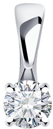 Подвеска Diamant 52-230-01759-1 вес 0.4 г золото, бриллиант купить,288905