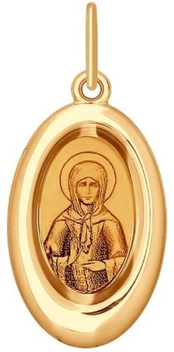 Подвеска SOKOLOV 104145 вес 0.7 г золото, эмаль купить,63021