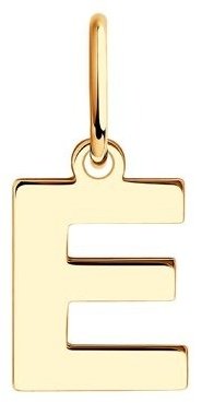 Подвеска Diamant 51-130-01143-1 вес 0.31 г золото, без вставок купить,NaN