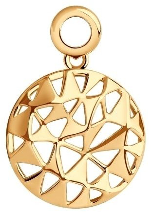 Подвеска Diamant 51-130-01239-1 вес 1.22 г золото, без вставок купить,261451