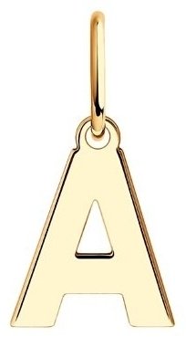 Подвеска Diamant 51-130-01125-1 вес 0.3 г золото, без вставок купить,29867