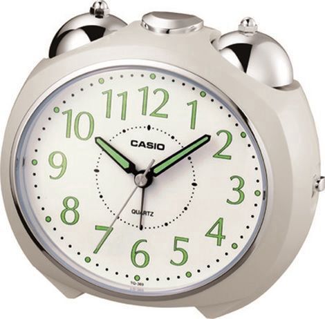 Часы настольные Casio TQ-369-7DF белые