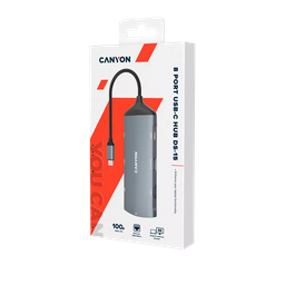 USB Hub Сanyon DS-15 CNS-TDS15 Grey