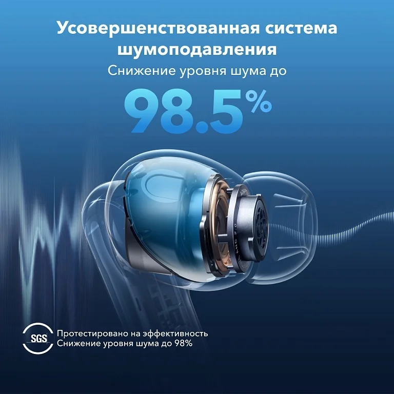 Наушники Soundcore Liberty 4 NC Blue