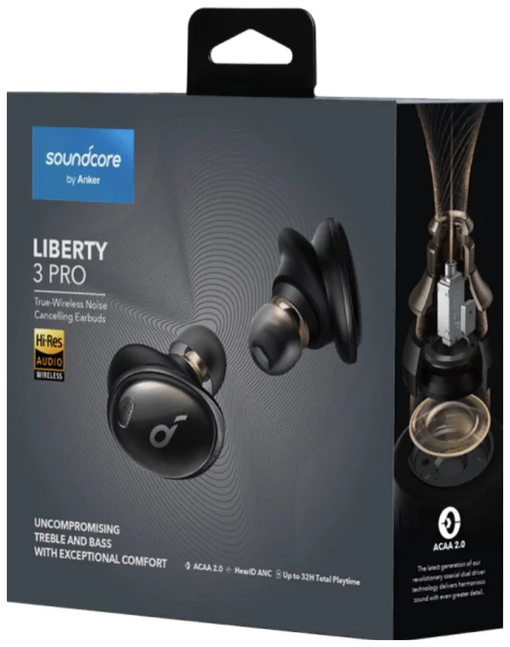Наушники Anker Soundcore Liberty 4 A3953 BK SDC-A3953G11-BK Black