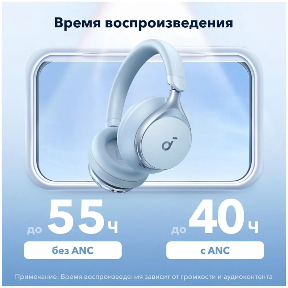 Наушники Anker Soundcore Space One A3035 Blue купить,37490