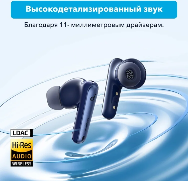 Наушники Soundcore Liberty 4 NC Blue
