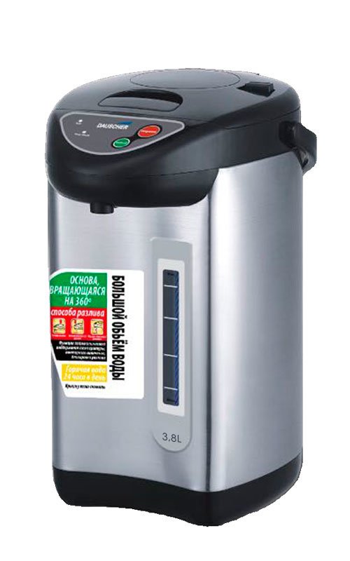 Термопот Dauscher DT 3800ST 3,8л серебристый