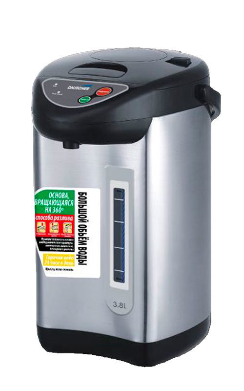Термопот Dauscher DT 3800ST 3,8л серебристый