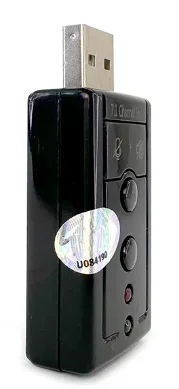 Звуковая карта ViTi USB Аудио 7.1H Black