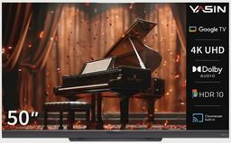 Телевизор Yasin 50" 50Q7A LED 4K UHD Black
