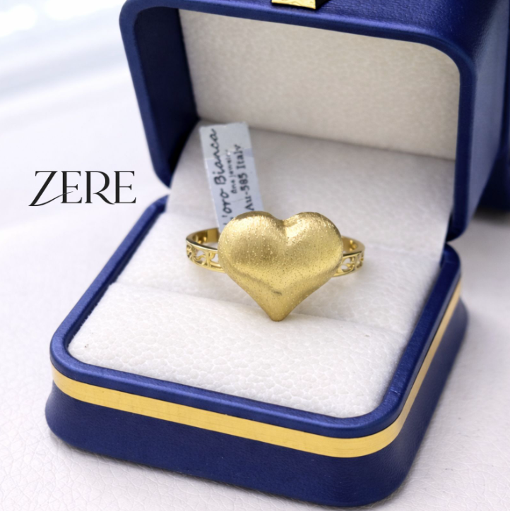  Кольцо женское ZERE золото 585 сердце купить,280300
