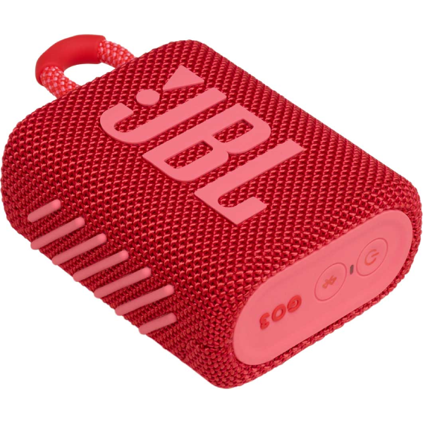 Портативная колонка JBL GO3 красная - ForteMarket Портативная колонка JBL GO3 красная купить,0