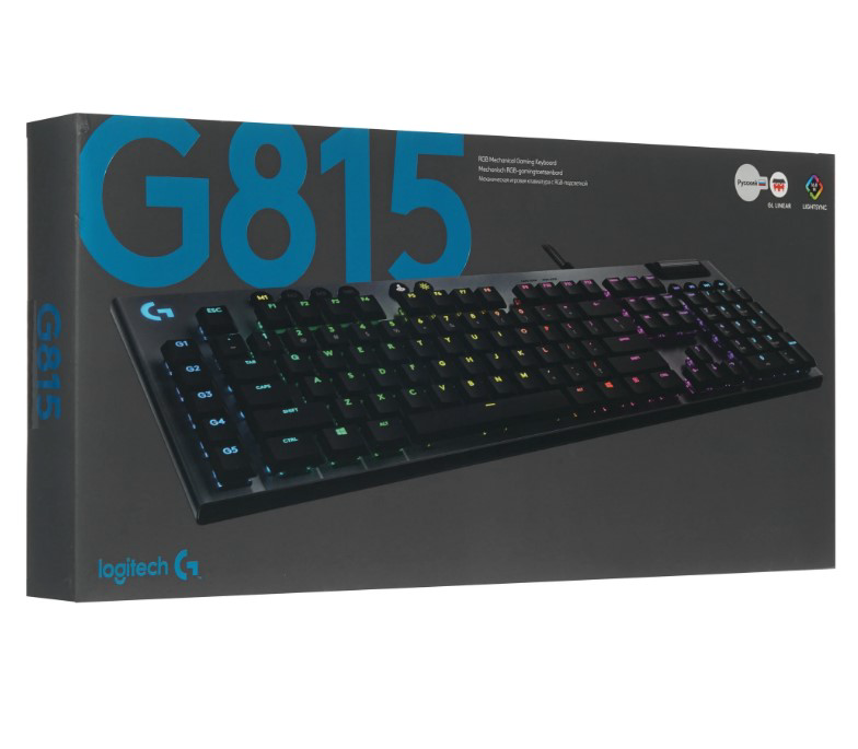Клавиатура Logitech G815 Black-Grey купить,NaN