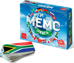 Настольная игра Нескучные игры Мемо Флаги