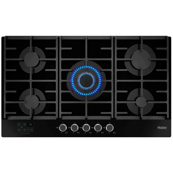 Газовая варочная поверхность Haier HHX-G95CWSB Black