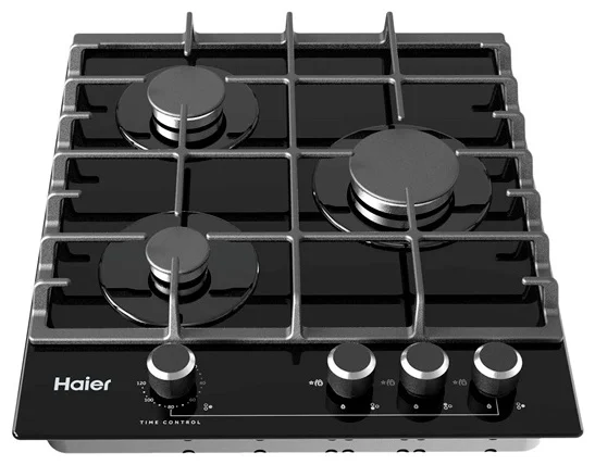 Газовая варочная поверхность Haier HHX-G53CNMB Black - ForteMarket Газовая варочная поверхность Haier HHX-G53CNMB Black купить,0
