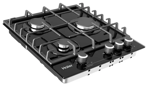 Газовая варочная поверхность Haier HHX-G53CNMB Black - ForteMarket Газовая варочная поверхность Haier HHX-G53CNMB Black купить,0