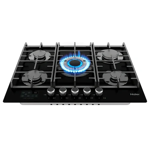 Газовая варочная поверхность Haier HHX-G75CWSB Black купить,0