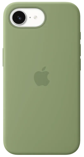 Чехол Apple для iPhone 17e Silicone Case with MagSafe MHWF4ZM/A Light Moss купить,NaN