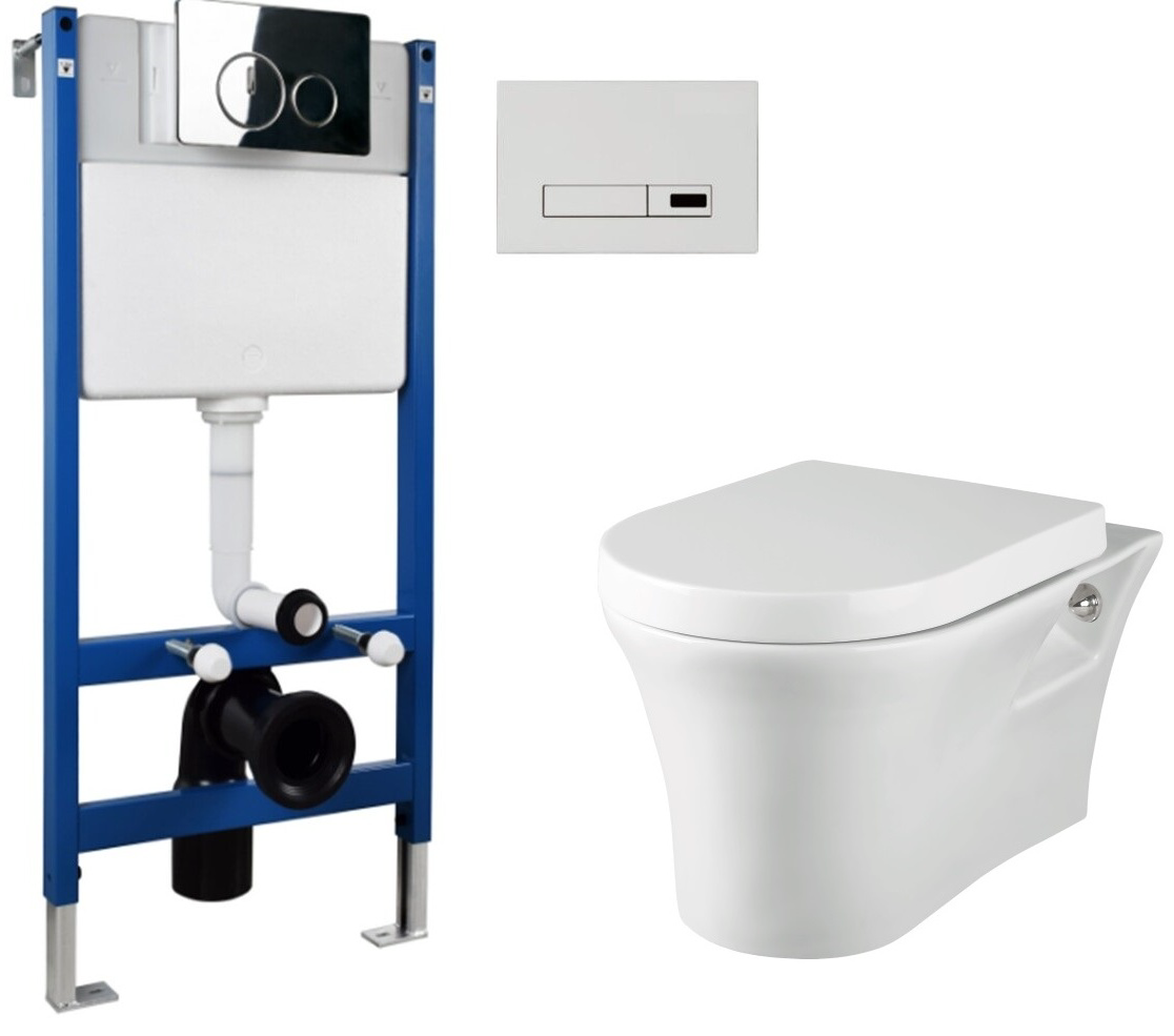Инсталляция комплект Aqua Toria Космос Sona Field Sinclair 2070 107.4х52.5см бело-синий