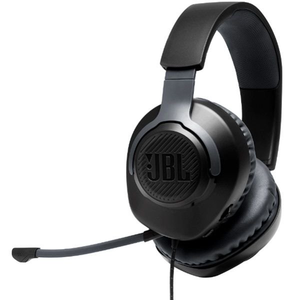 Наушники JBL Quantum 100 BLK черные купить,NaN