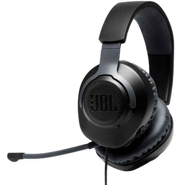 Наушники JBL Quantum 100 BLK черные купить,NaN