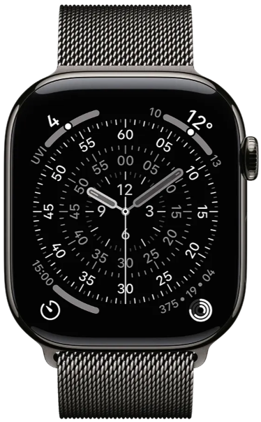 Ремешок Apple для Apple Watch 49mm Milanese Loop M/L MGJ74ZM/A Slate