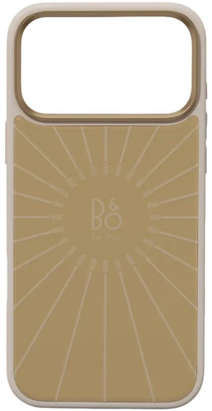Чехол Bang&Olufsen для iPhone 17 Pro with MagSafe BOC1701PG Gold Tone