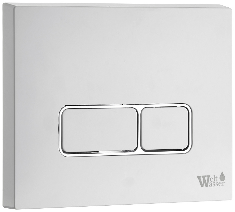 Инсталляция комплект WeltWasser MM41073 MARBERG 410 + MERZBACH 043 MT-GR + MAR 410 SE GL-WT бело-серый