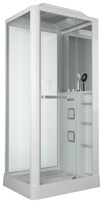 Душевая кабина Grossman GR122 80x100x225см белый