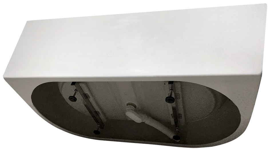 Ванна акриловая Abber AB9216-1.5 80х60х150см белый
