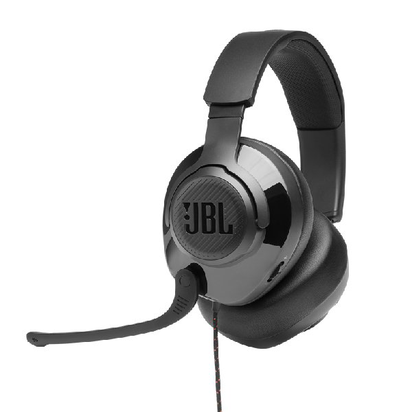 Наушники игровые проводные JBL Quantum 200 BLK черные купить,NaN