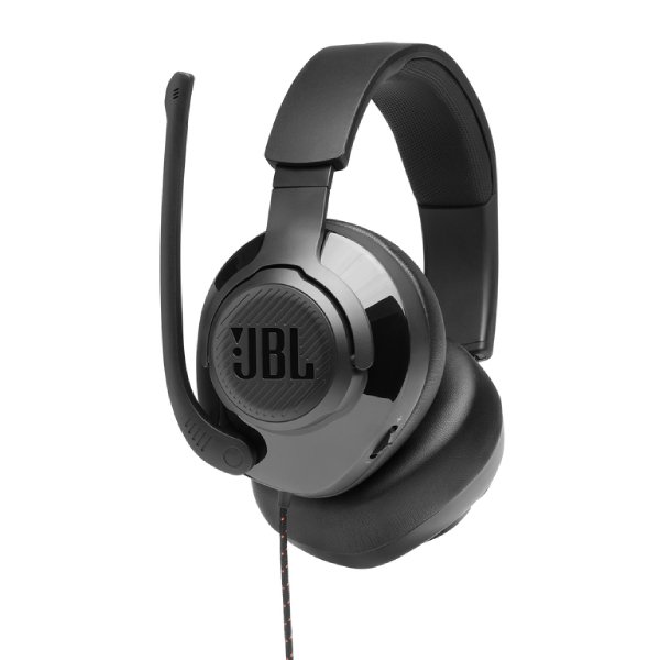  Наушники игровые проводные JBL Quantum 200 BLK черные купить,NaN