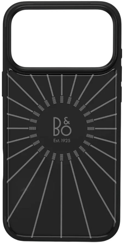 Чехол Bang&Olufsen для iPhone 17 Pro Max with MagSafe BOC1701MB Black Anthracite