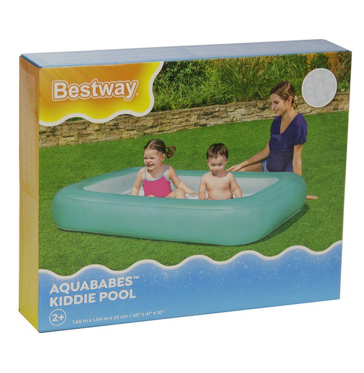 Бассейн надувной Bestway 51115 бирюзовый купить,7990