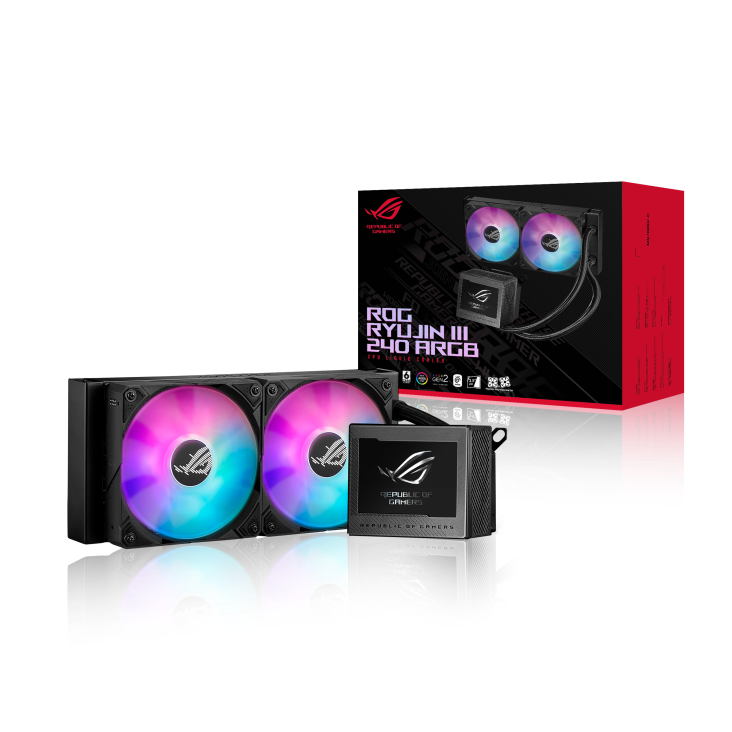 Система водяного охлаждения Asus ROG RYUJIN III 240 ARGB купить,0