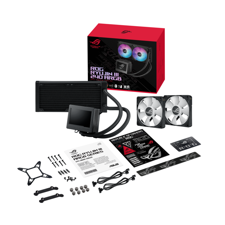 Система водяного охлаждения Asus ROG RYUJIN III 240 ARGB купить,0