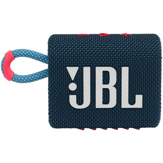 Портативная колонка JBL Go 3 JBLGO3BLUP Blue Pink розово-голубая купить,NaN