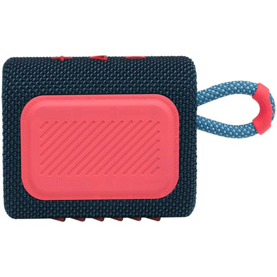 Портативная колонка JBL Go 3 JBLGO3BLUP Blue Pink розово-голубая купить,NaN