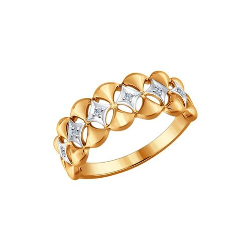 Кольцо Sokolov 1011535 18,5р 2,45гр. - ForteMarket Кольцо Sokolov 1011535 18,5р 2,45гр. купить,388000
